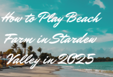 How to Play Beach Farm in Stardew Valley in 2025