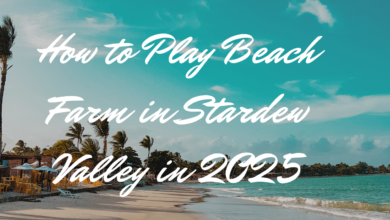 How to Play Beach Farm in Stardew Valley in 2025